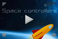 "Space Controllers" - Hauptmenü
